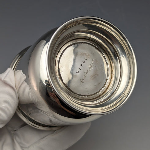 1947年 英国ヴィンテージ 純銀製マグカップ 149g James Dixon & Sons